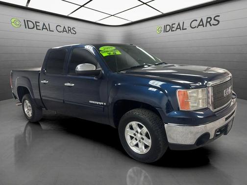 Midnight Blue Metallic 2009 GMC Sierra 1500 SLE1