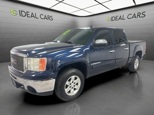 Midnight Blue Metallic 2009 GMC Sierra 1500 SLE1