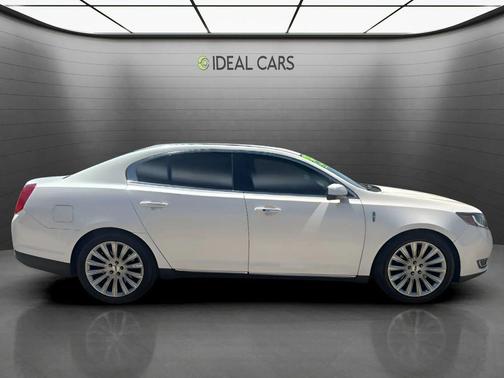 White Platinum Metallic Tri-Coat 2014 Lincoln MKS Base