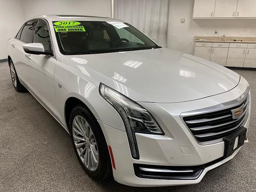 Crystal White Tricoat 2017 Cadillac CT6 2.0L Turbo Base