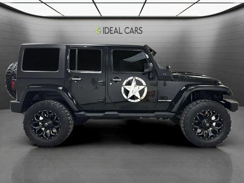 Black Clearcoat 2018 Jeep Wrangler JK Unlimited Sahara