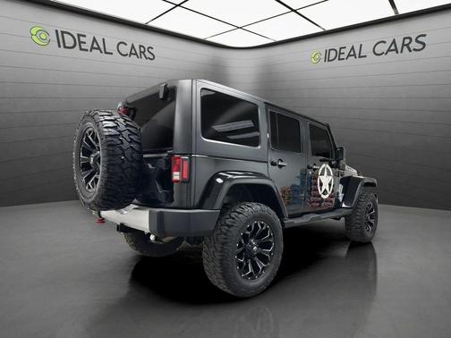 Black Clearcoat 2018 Jeep Wrangler JK Unlimited Sahara