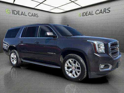 Satin Steel Metallic 2018 GMC Yukon XL SLT