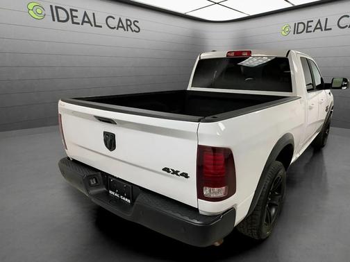 Bright White Clearcoat 2021 RAM 1500 Classic Warlock Quad Cab 4x4 6'4' Box