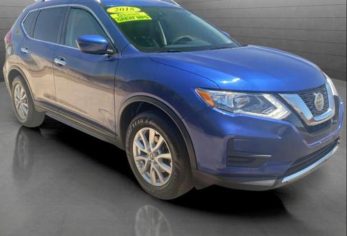 Caspian Blue 2018 Nissan Rogue SV