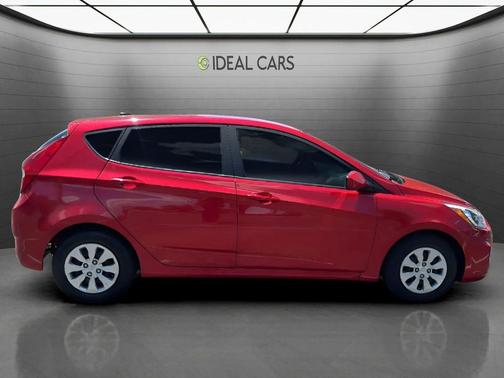 Boston Red Metallic 2017 Hyundai Accent SE