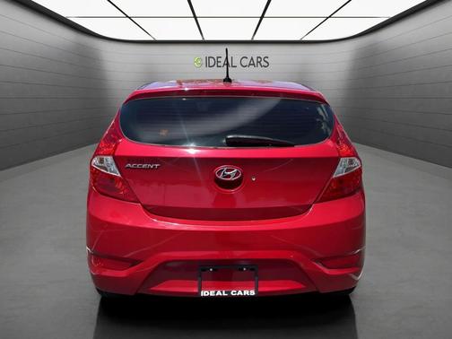 Boston Red Metallic 2017 Hyundai Accent SE