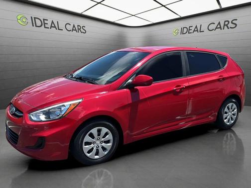 Boston Red Metallic 2017 Hyundai Accent SE
