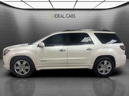 White Diamond Tricoat 2014 GMC Acadia Denali