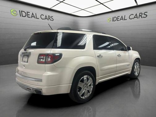 White Diamond Tricoat 2014 GMC Acadia Denali