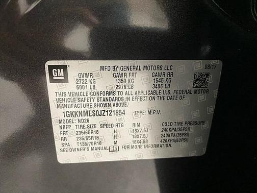 2018 GMC Acadia SLT-1