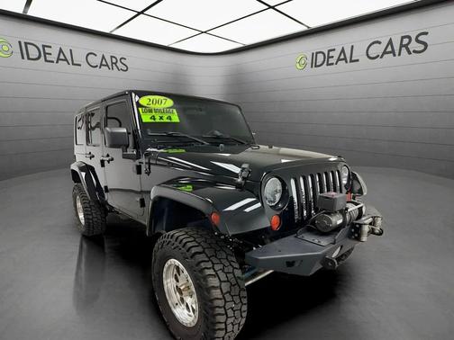Black Clearcoat 2007 Jeep Wrangler Unlimited X