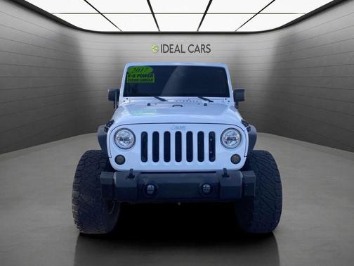 Bright White Clearcoat 2017 Jeep Wrangler Unlimited Sport