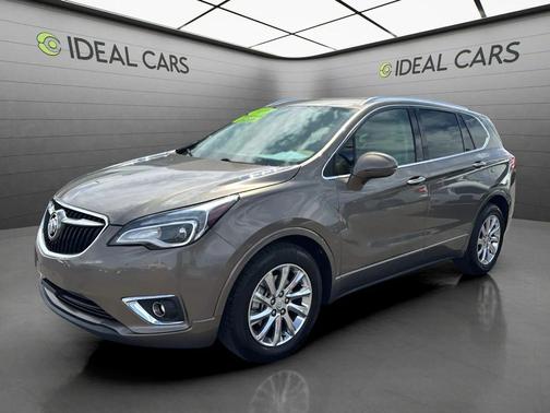 Satin Steel Metallic 2019 Buick Envision Essence