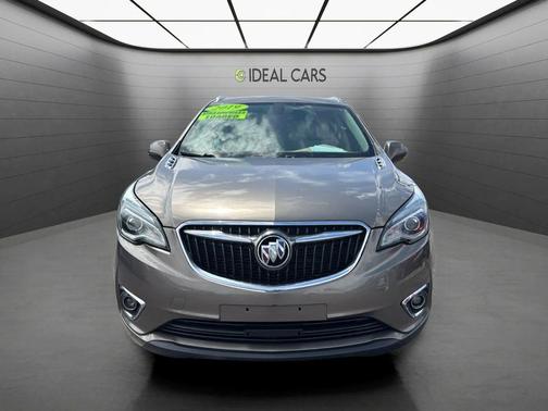 Satin Steel Metallic 2019 Buick Envision Essence
