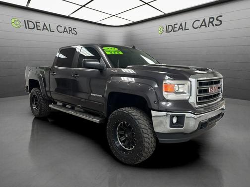Gray Metallic 2014 GMC Sierra 1500 SLE