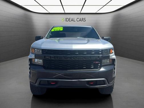 Silver Ice Metallic 2020 Chevrolet Silverado 1500 Custom Trail Boss