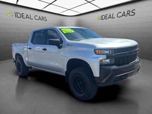 Silver Ice Metallic 2020 Chevrolet Silverado 1500 Custom Trail Boss