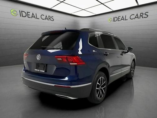 Blue 2021 Volkswagen Tiguan 2.0T SE