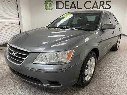 Willow Gray 2009 Hyundai SONATA GLS