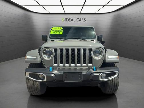 Sting-Gray Clearcoat 2023 Jeep Wrangler 4xe Sahara