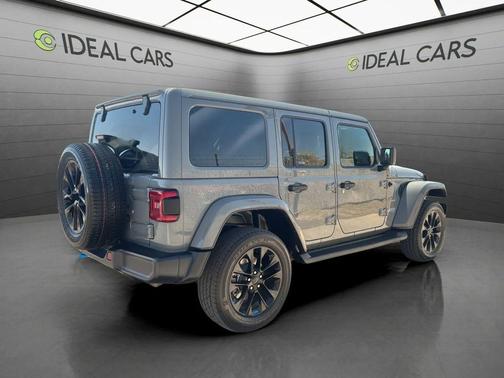 Sting-Gray Clearcoat 2023 Jeep Wrangler 4xe Sahara