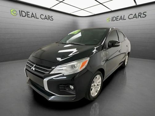 Mystic Black Metallic 2023 Mitsubishi Mirage G4 SE