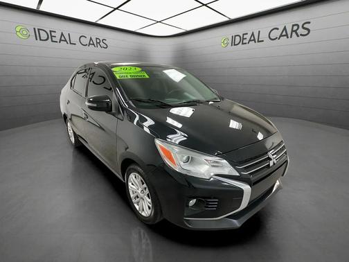 Mystic Black Metallic 2023 Mitsubishi Mirage G4 SE