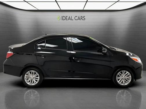 Mystic Black Metallic 2023 Mitsubishi Mirage G4 SE