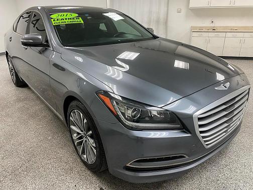 Empire State Gray 2015 Hyundai Genesis 3.8