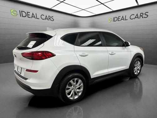 White Cream 2021 Hyundai TUCSON Value