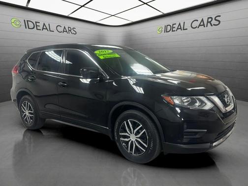 Magnetic Black 2017 Nissan Rogue S