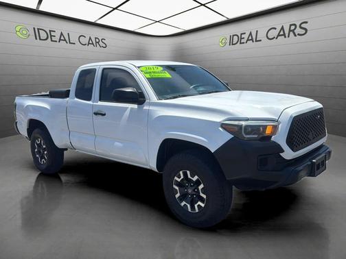Super White 2019 Toyota Tacoma SR