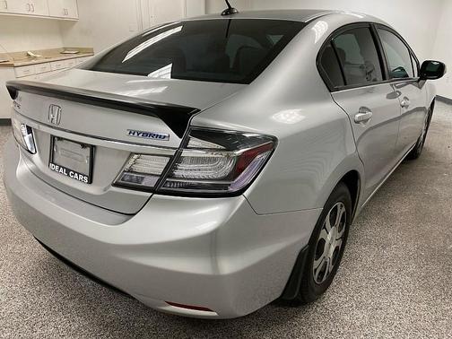 Alabaster Silver Metallic 2013 Honda Civic Hybrid Base