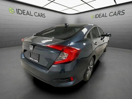 Modern Steel Metallic 2017 Honda Civic EX