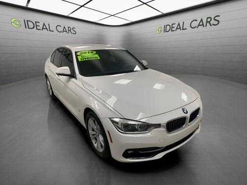 White 2018 BMW 330e iPerformance