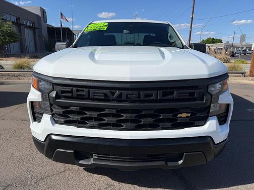 Summit White 2023 Chevrolet Silverado 1500 WT