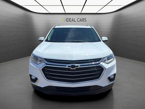 Summit White 2020 Chevrolet Traverse LT Cloth