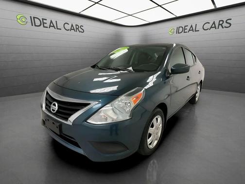 STEEL BLUE 2017 Nissan Versa 1.6 S+