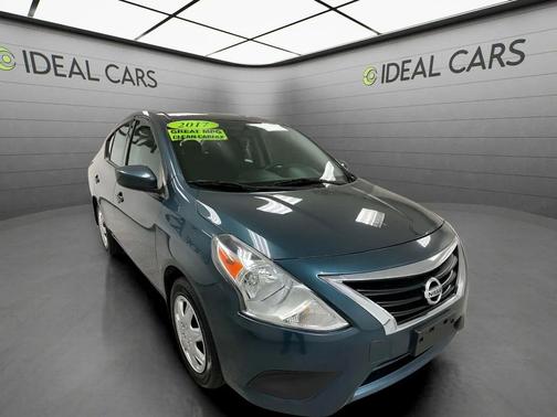 STEEL BLUE 2017 Nissan Versa 1.6 S+