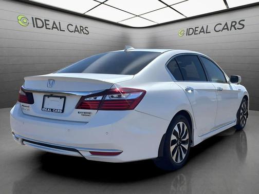 White Orchid Pearl 2017 Honda Accord Hybrid Touring