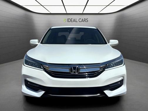 White Orchid Pearl 2017 Honda Accord Hybrid Touring
