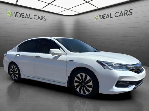 White Orchid Pearl 2017 Honda Accord Hybrid Touring