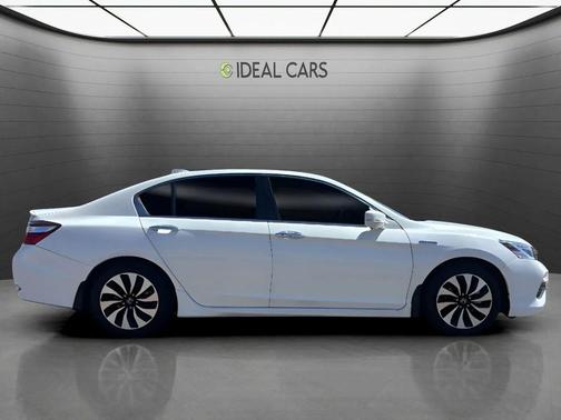 White Orchid Pearl 2017 Honda Accord Hybrid Touring