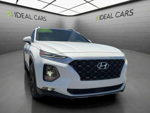 Quartz White 2019 Hyundai SANTA FE Limited 2.0T