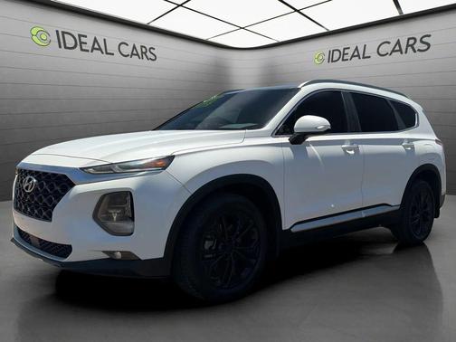 Quartz White 2019 Hyundai SANTA FE Limited 2.0T