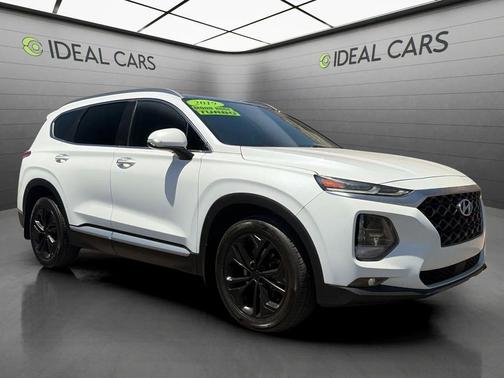 Quartz White 2019 Hyundai SANTA FE Limited 2.0T