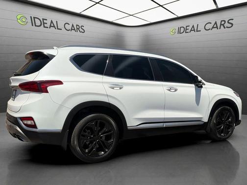 Quartz White 2019 Hyundai SANTA FE Limited 2.0T