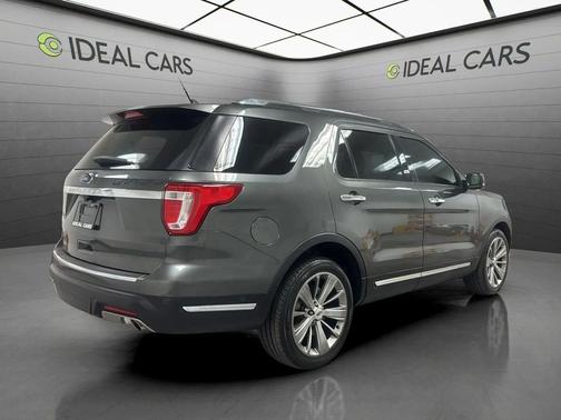 Silver Gray 2018 Ford Explorer Limited