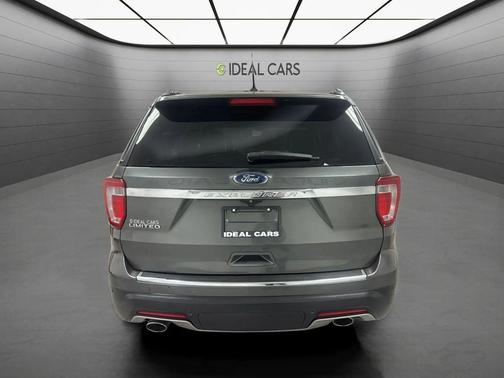 Silver Gray 2018 Ford Explorer Limited